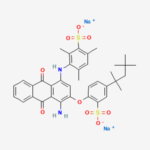 molecular formula C37H38N2Na2O9S2 B3418280 C.I. Acid Violet 48 CAS No. 73398-28-4
