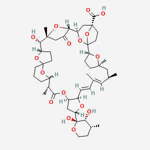 molecular formula C47H68O16 B3418486 Pectenotoxin 7 CAS No. 124843-18-1