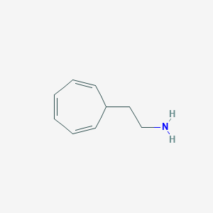 molecular formula C9H13N B034185 2,4,6-Cycloheptatriene-1-ethanamine CAS No. 100860-90-0