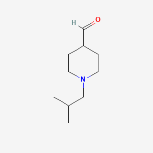 1-Isobutylpiperidine-4-carbaldehyde