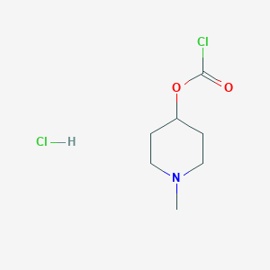 1-Methylpiperidin-4-yl chloroformate hydrochloride