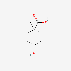 trans-4-Hydroxy-1-methylcyclohexane-1-carboxylic acid