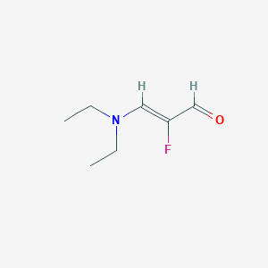 (2Z)-3-(diethylamino)-2-fluoroprop-2-enal