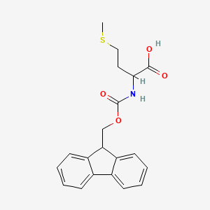 molecular formula C20H21NO4S B3419499 N-[(9H-Fluoren-9-ylmethoxy)carbonyl]-L-methionine CAS No. 144701-23-5