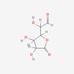 molecular formula C6H8O6 B3419506 D-Galacturono-6,3-lactone CAS No. 14474-04-5