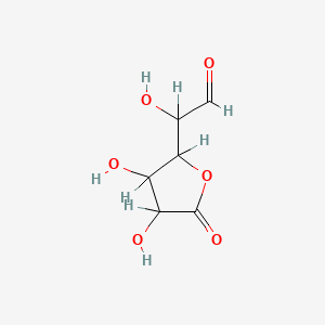 molecular formula C6H8O6 B3419506 D-Glucuronic acid lactone CAS No. 14474-04-5