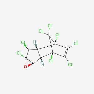 molecular formula C10H4Cl8O B3419763 Oxychlordane, (-)- CAS No. 155681-23-5
