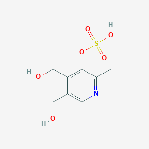 molecular formula C8H11NO6S B034198 Pyridoxine 3-sulfate CAS No. 107467-06-1