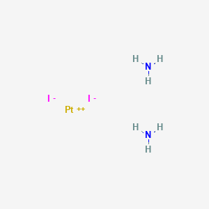 molecular formula H6I2N2Pt B3419856 trans-Diamminediiodoplatinum(II) CAS No. 15978-94-6
