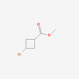 molecular formula C6H9BrO2 B3419975 Methyl 3-bromocyclobutane-1-carboxylate CAS No. 1638771-96-6