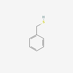molecular formula C7H8S B3419994 Benzyl mercaptan CAS No. 16528-58-8