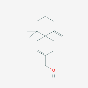 molecular formula C15H24O B034200 Chamigrenol CAS No. 19822-80-1