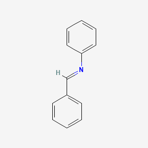 molecular formula C13H11N B3420153 N-Benzylideneaniline CAS No. 1750-36-3