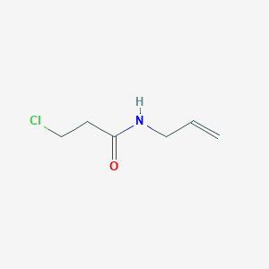 molecular formula C6H10ClNO B034202 N-Allyl-3-chloropropanamide CAS No. 106593-38-8