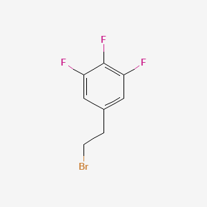 B3420275 5-(2-Bromoethyl)-1,2,3-trifluorobenzene CAS No. 181806-29-1