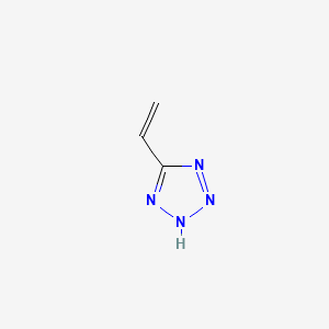 molecular formula C3H4N4 B3420416 5-vinyl-1H-tetrazole CAS No. 18755-47-0