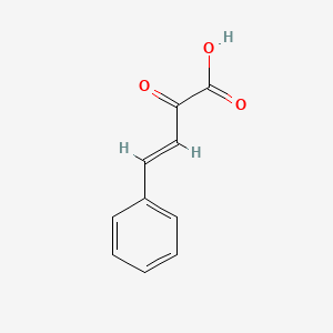molecular formula C10H8O3 B3420493 (E)-2-oxo-4-phenylbut-3-enoic acid CAS No. 1914-59-6