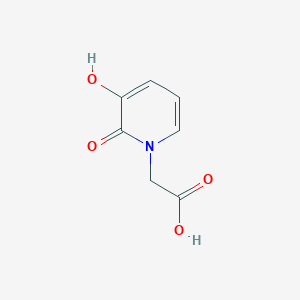 molecular formula C7H7NO4 B3420534 1-carboxymethyl-3-hydroxy-2(1H)pyridinone CAS No. 19365-03-8