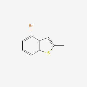 molecular formula C9H7BrS B3420626 4-bromo-2-methyl-1-benzothiophene CAS No. 197145-42-9