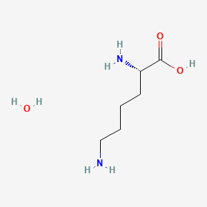 molecular formula C6H16N2O3 B3420689 L-Lysine hydrate CAS No. 199926-21-1