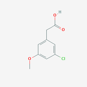 molecular formula C9H9ClO3 B3420714 3-Chloro-5-methoxyphenylacetic acid CAS No. 200214-66-0