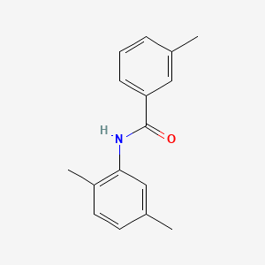 molecular formula C16H17NO B3420719 N-(2,5-dimethylphenyl)-3-methylbenzamide CAS No. 200279-66-9