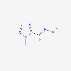molecular formula C5H7N3O B3420739 1-Methyl-1H-imidazole-2-carbaldehyde oxime CAS No. 20062-62-8