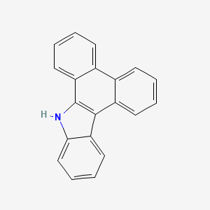 molecular formula C20H13N B3420747 Dibenzocarbazole CAS No. 201-67-2
