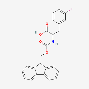molecular formula C24H20FNO4 B3420762 Fmoc-D-Phe(3-F)-OH CAS No. 201484-79-9