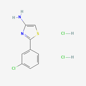 2-(3-Chlorophenyl)-1,3-thiazol-4-amine dihydrochloride