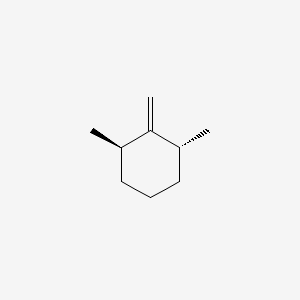 Cyclohexane, 1,3-dimethyl-2-methylene-, trans-