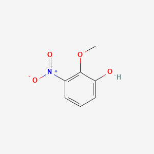 molecular formula C7H7NO4 B3421006 2-Methoxy-3-nitrophenol CAS No. 20734-71-8