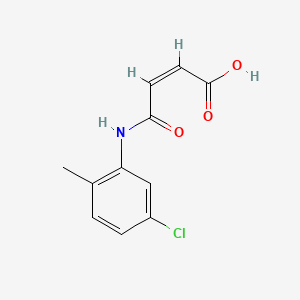 molecular formula C11H10ClNO3 B3421097 N-(5-Chloro-2-methylphenyl)maleamic acid CAS No. 208663-08-5