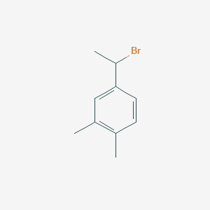 molecular formula C10H13Br B3421098 4-(1-Bromoethyl)-1,2-dimethylbenzene CAS No. 20871-94-7