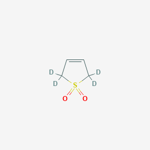 molecular formula C4H6O2S B3421135 Butadiene sulfone-2,2,5,5-d4 CAS No. 20966-34-1