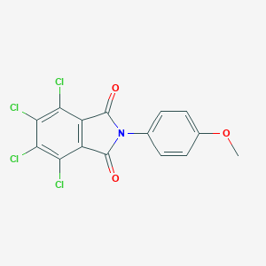 molecular formula C15H7Cl4NO3 B342117 4,5,6,7-Tetrachloro-2-(4-methoxyphenyl)isoindole-1,3-dione CAS No. 88062-85-5