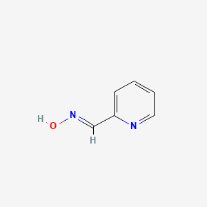 molecular formula C6H6N2O B3421232 Pyridine-2-aldoxime CAS No. 2110-14-7