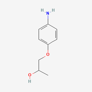 molecular formula C9H13NO2 B3421269 1-(4-aminophenoxy)propan-2-ol CAS No. 212835-42-2