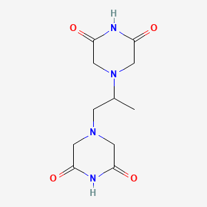 molecular formula C11H16N4O4 B3421363 Razoxane CAS No. 21416-87-5