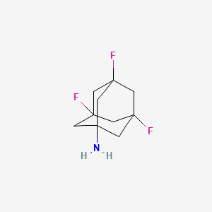 molecular formula C10H14F3N B3421398 3,5,7-Trifluoroadamantan-1-amine CAS No. 214557-90-1