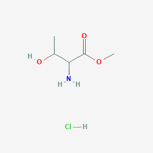 molecular formula C5H12ClNO3 B3421454 DL-Threonine methyl ester hydrochloride CAS No. 2170123-34-7