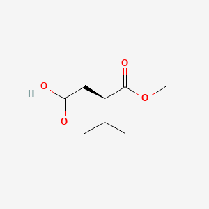 B3421587 (r)-3-(Methoxycarbonyl)-4-methylpentanoic acid CAS No. 220498-08-8