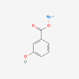 molecular formula C7H6NaO3 B3421684 Sodium 3-hydroxybenzoate CAS No. 22207-58-5