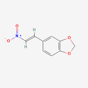 molecular formula C9H7NO4 B3421769 5-[(Z)-2-nitroethenyl]-1,3-benzodioxole CAS No. 22568-48-5