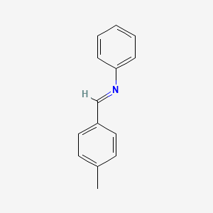 Benzenamine, N-[(4-methylphenyl)methylene]-