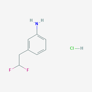 3-(2,2-Difluoroethyl)aniline hydrochloride