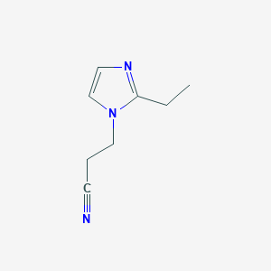 3-(2-ethyl-1H-imidazol-1-yl)propanenitrile