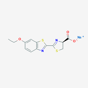 molecular formula C13H11N2NaO3S2 B034221 Luciferin 6'-ethyl ether sodium salt CAS No. 103404-64-4
