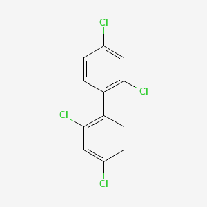 molecular formula C12H6Cl4 B3422134 2,2',4,4'-Tetrachlorobiphenyl CAS No. 2437-79-8