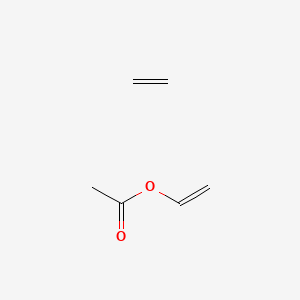 molecular formula C6H10O2 B3422210 Ethene;ethenyl acetate CAS No. 24937-78-8